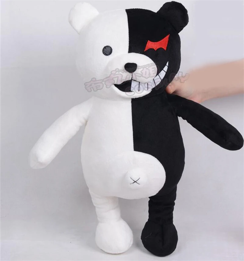 1 шт. милые Danganronpa: триггер Happy Havoc аниме розовый мономи кукла в виде плюшевого кролика мультфильм Монокума игрушки декорация для дома подарки для девочек - Цвет: 01