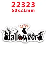 22323 30 шт hollaween характер плоское украшение из смолы PR 22308 - Цвет: 22323