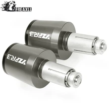 Аксессуары для мотоциклов 7/" 22 мм рукоятки «Грипсы» Торцевая Крышка для YAMAHA YZF R3 YZFR3