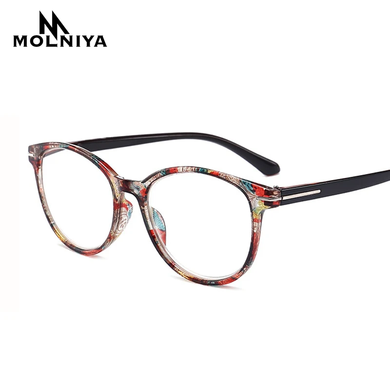 Стойка из нержавеющей стали Для женщин Для мужчин легкий дальнозоркостью печать очки для чтения+ 0,5 0,75 1,0 1,25 1,5 1,75 2,0 2,5 3,0 3,5 4