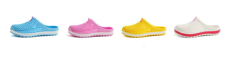 Men Slippers 2021 Summer Clogs Unisex Beach Slipper Lightweight EVA Couple Flip Flops Quick Dry Garden Shoes Lovers Pool Sandals