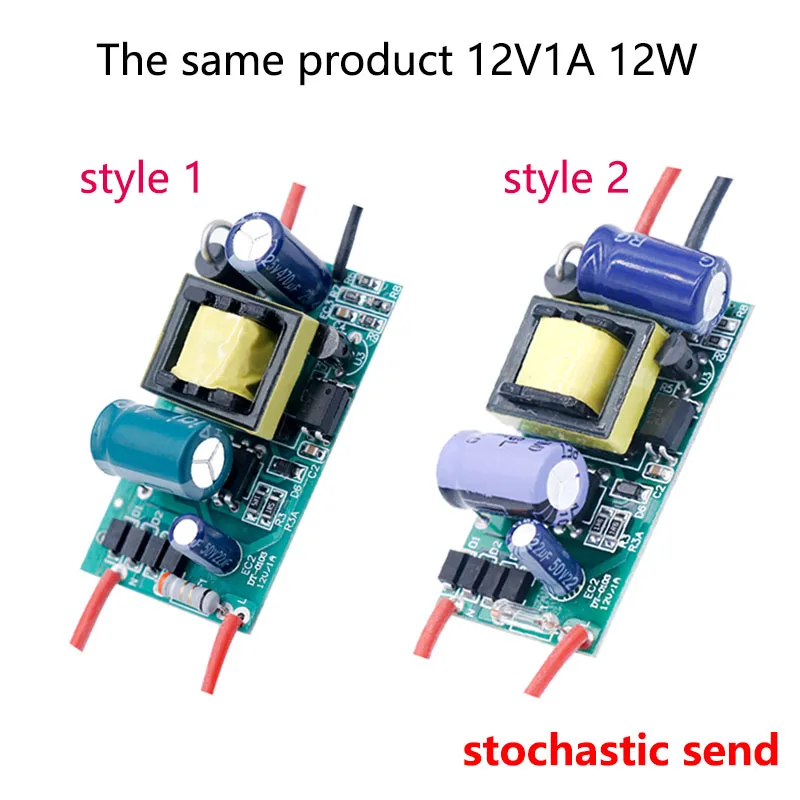 Neuer LED-Treiber-Transformator 220V auf 12V Volt Netzteil 1A 2A 3A 6W 12W 24W 36W Treiber für LED-Streifen Deckenleuchten Lampenbefestigung – Detail 1