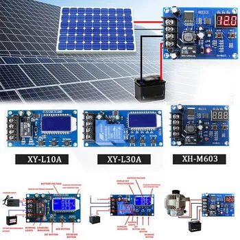 

Lead Solar Battery Charge Controller Protection Board Charger Time Switch Battery Capacity