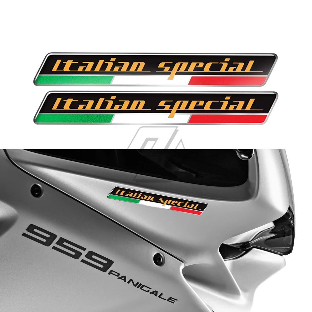 Для Ducati Aprilia Vespa 3D наклейки на бак мотоцикла итальянские специальные отличительные знаки