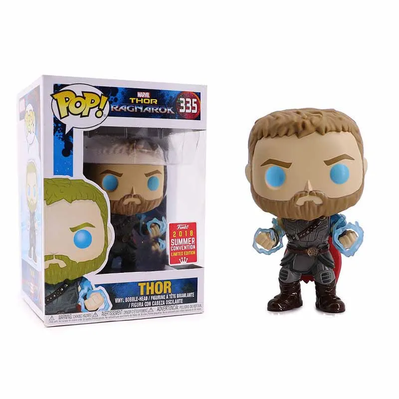 Baratos FUNKO POP Marvel Avengers Iron Man Capitán América brindados PVC figuras de acción colección modelo Original caja regalos juguetes 2F26