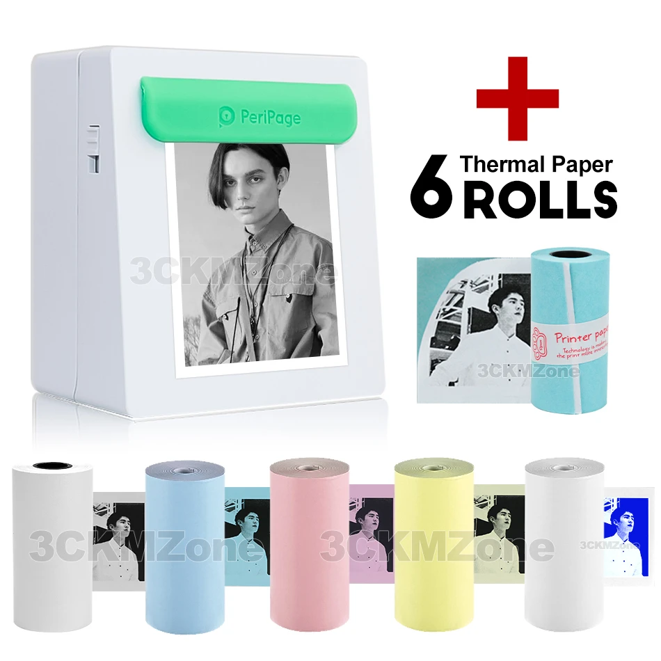 peripage printer color