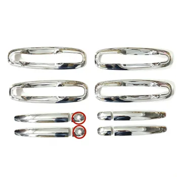 

ABS Chrome Exterior Door Handle Cover Door Handle Bowl Trim For Chevrolet Optra Lacetti Daewoo Nubira 2005-2016 Car Styling