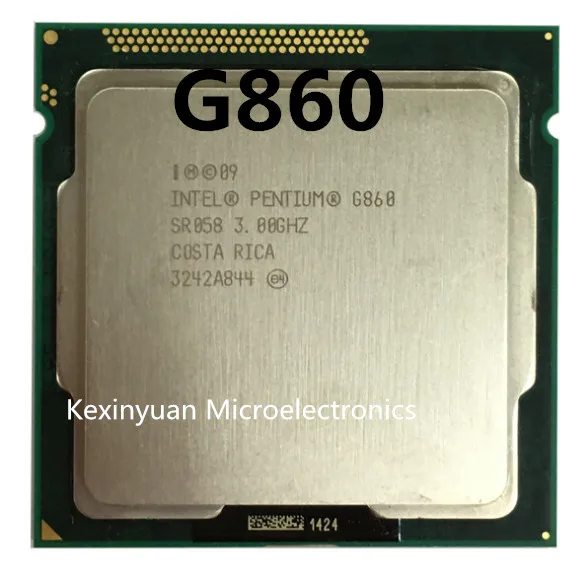 

Intel Pentium Processor G860 (3M Cache, 3.00 GHz) CPU Dual-Core LGA 1155 PC Computer Desktop CPU