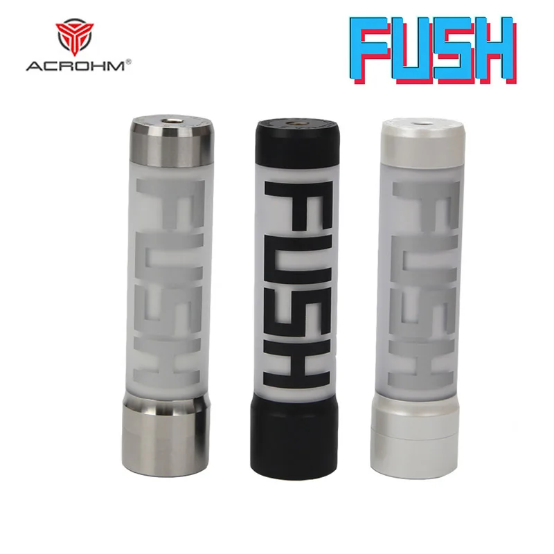

Acrohm Fush Semi-Mech Mod with Advanced ACE chip 26mm diameter Electronic Cigarettes Vape Semi-mech LED Tube Mod