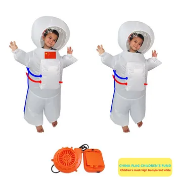

2020 New Inflatable Costume Home Party Inflatable Space Astronaut Fan Operated Child Cosplay Funny Suit Costume Blow Outdoor