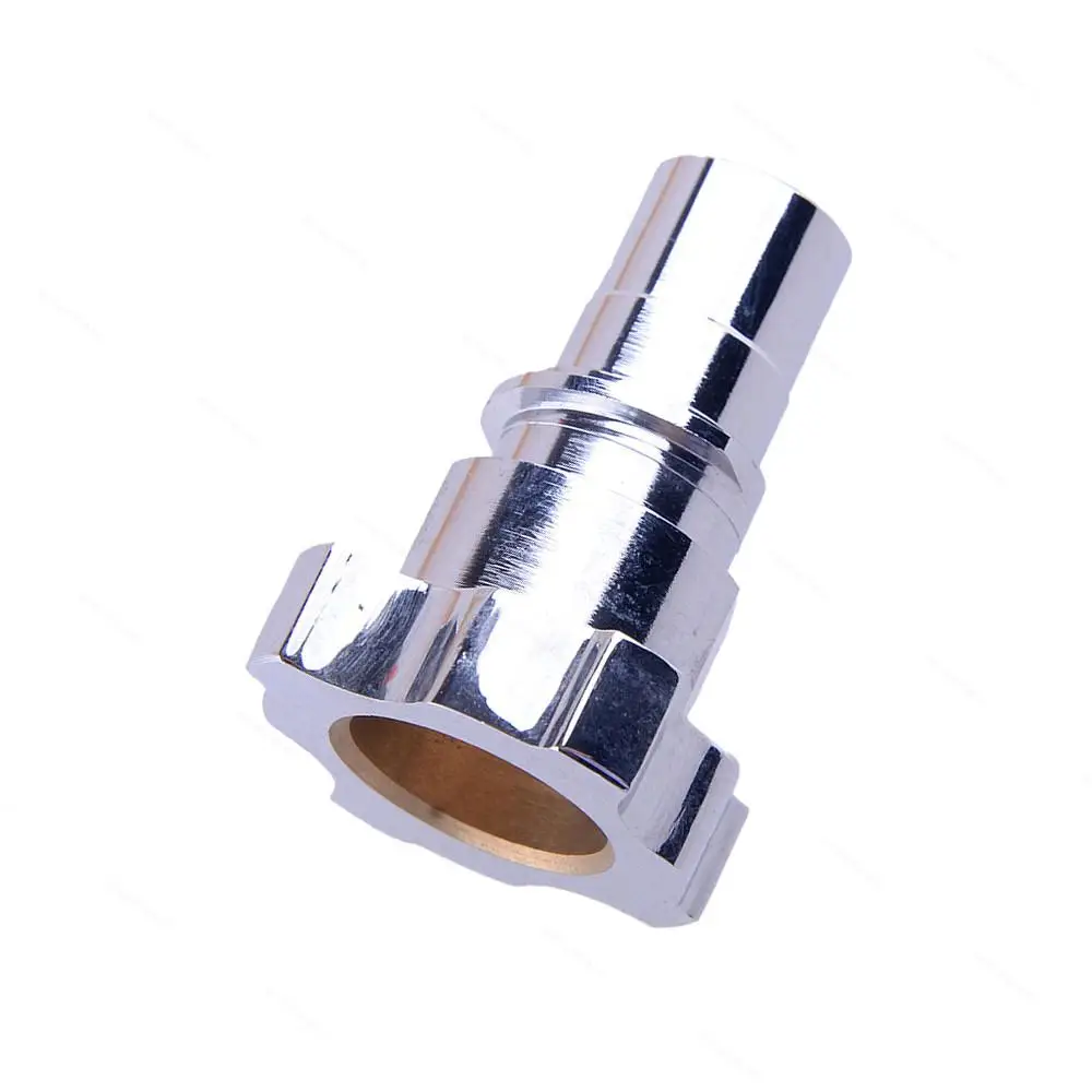 Quick Connector Hopper Adapter Copper Fast Joint Threadless Silver For PPS Spray Gun