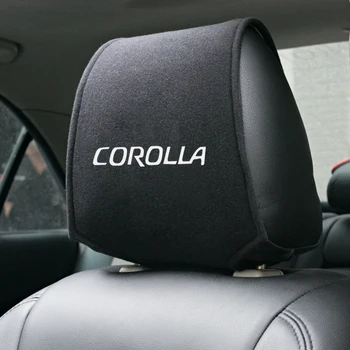

1PCS Car seat headrest cover for for Toyota Corolla accessories car styling