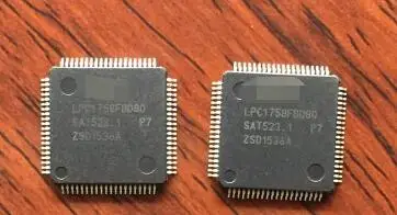 100% новый Бесплатная доставка LPC1758FBD80 QFP80