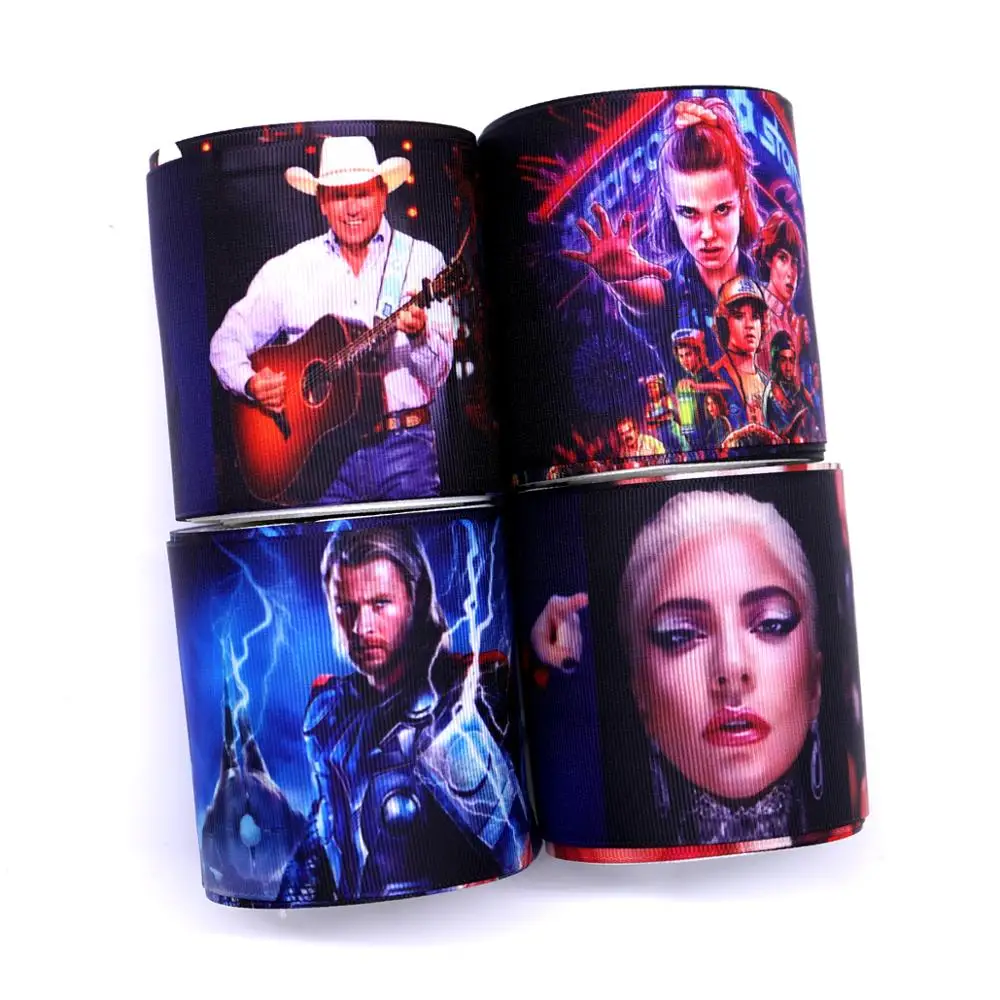

Free shipping 2019 new arrival ribbons Hair Accessories ribbon 10 yards printed grosgrain ribbons 31437