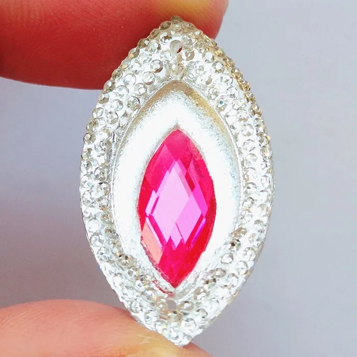 pink 20pcs Navette, форма лодки, 18x32 мм, пришивные стразы, кристаллы, сделай сам, для шитья, костюмы, одежда, камни, карнавал, вечерние, события, бусины - Цвет: pink 20pcs