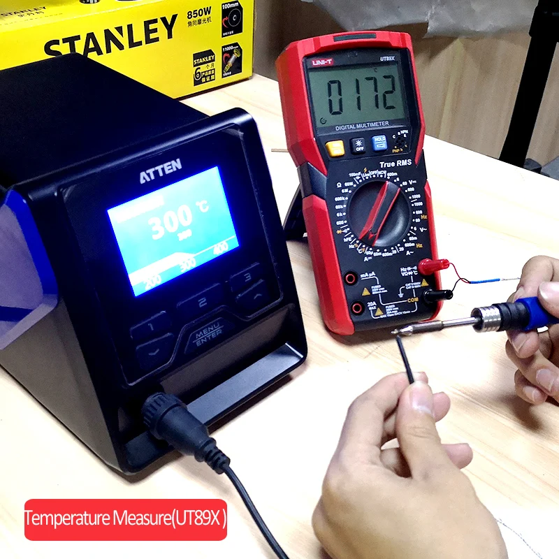 UNI-T UT89XD Digital Multimeter True RMS Tester AC DC Voltmeter Ammeter 1000V 20A Capacitance Frequency Resistance LED Measure 2