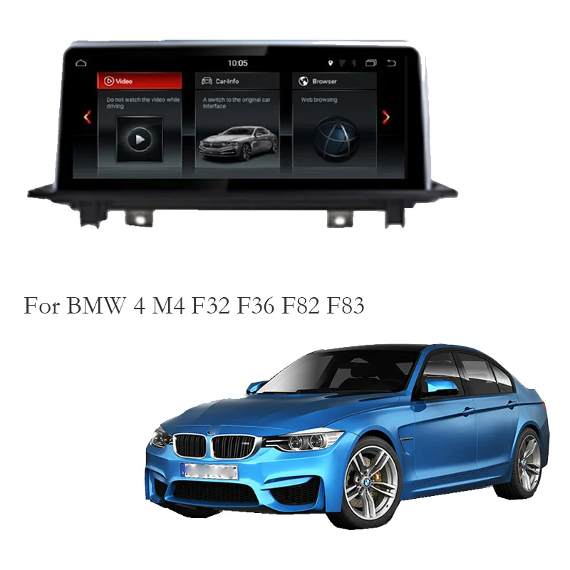 Liandlee Car Multimedia GPS Audio Radio Stereo For BMW 4 M4 F32 F33 F36 F82 F83 2013~2020 CarPlay TPMS For NBT System Navigation