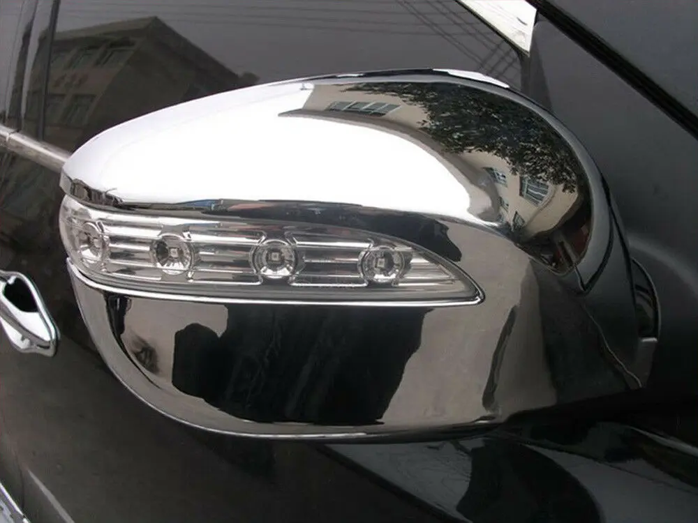 Хромированная Боковая дверь зеркало заднего вида Накладка для hyundai Tucson ix35 2010 2011 2012 2013
