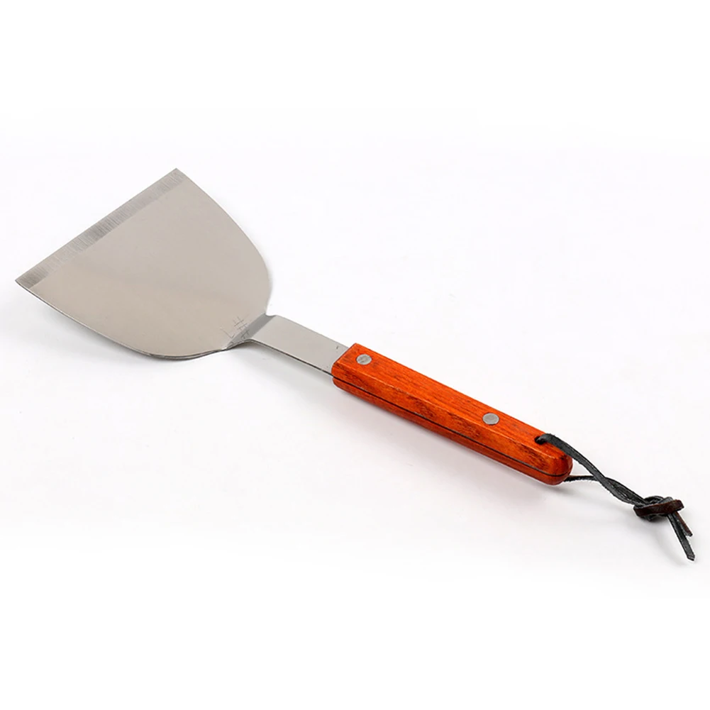 Cutter Kitchen Tools Scraper Hanging Pizza Peel Home Steak Multifunctional Shovel Non-stick Dough Wooden Handle Stainless Steel