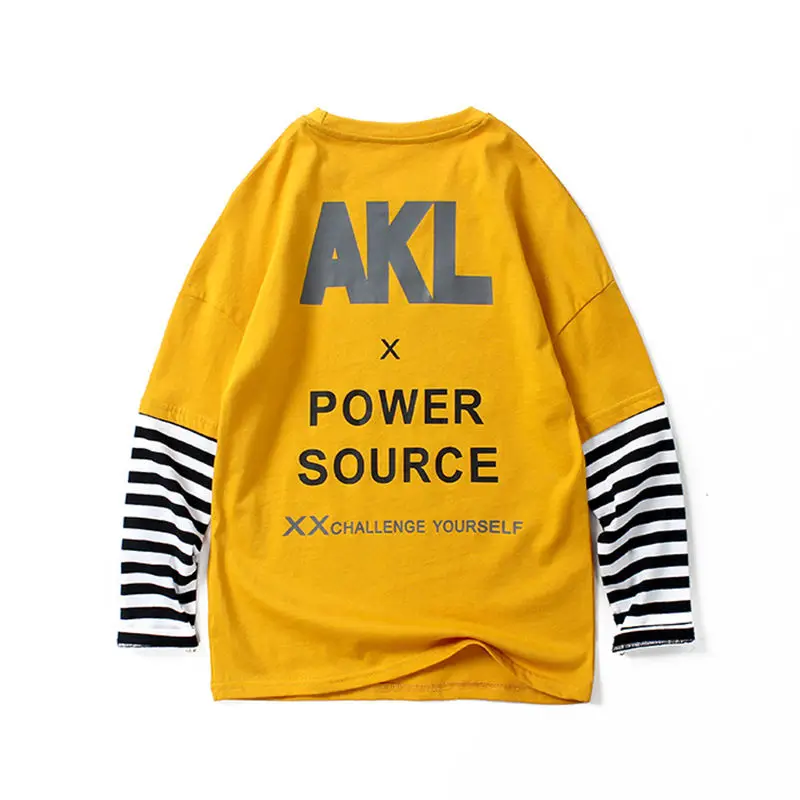 

Children T-Shirts 2022 Spring/Autumn School Kids Cotton Long Sleeve Tops For Boys Girls 6 8 10 12 14 T-Shirts Dwq531