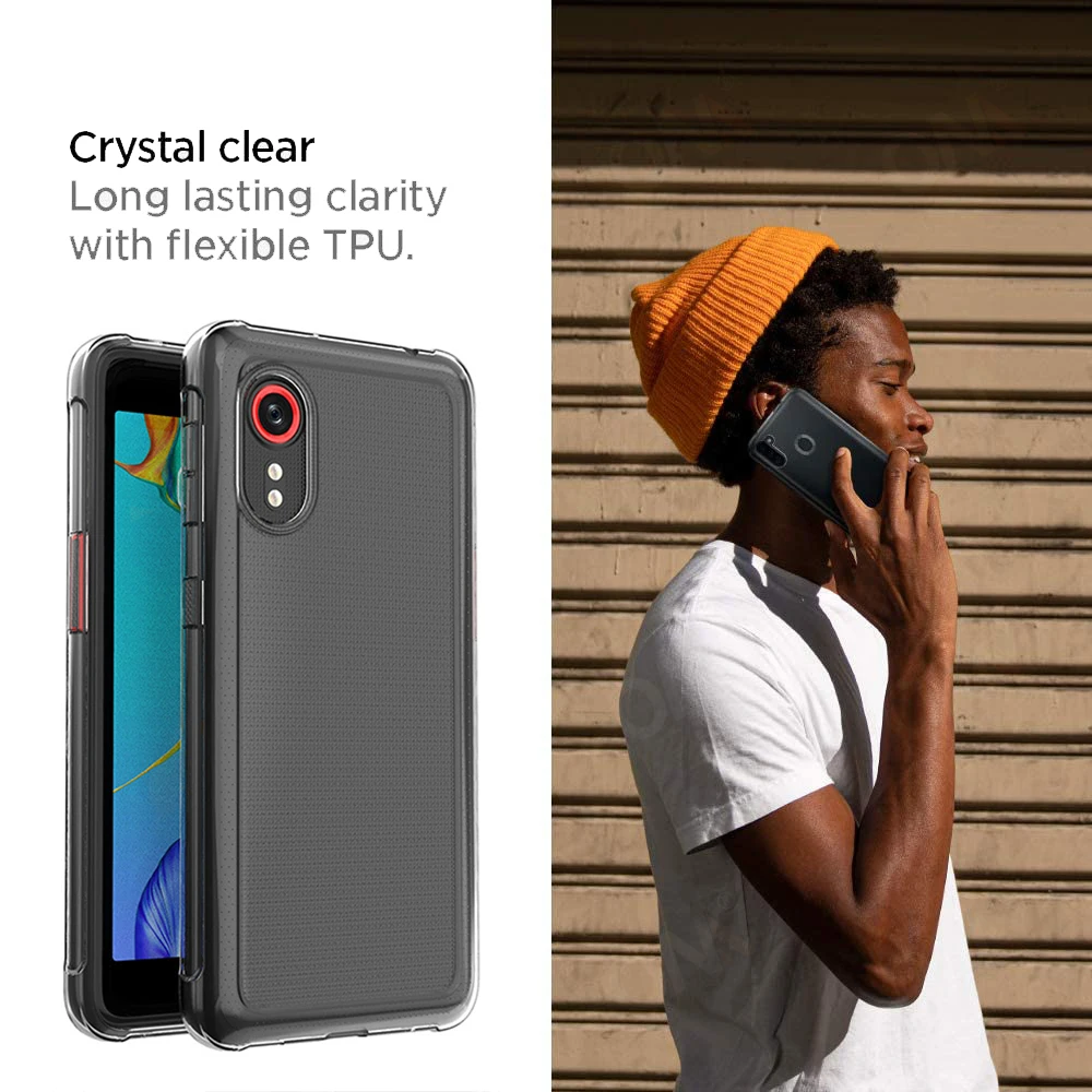 Case For Samsung Galaxy Xcover 5 SM-G398FN TPU Silicone Clear Fitted Bumper Soft Case for Samsung Xcover5 Transparent Back Cover Case For Samsung Galaxy Xcover 5 SM-G398FN TPU Silicone Clear Fitted Bumper Soft Case for Samsung Xcover5 Transparent Back Cover