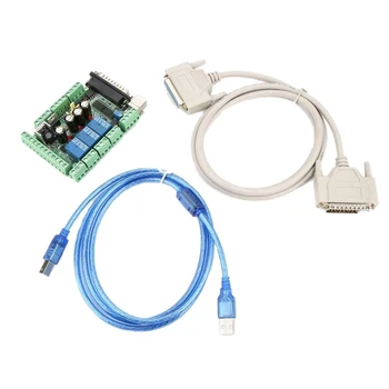 

6 Axis CNC MACH3 USB Interface Breakout Board Adapter for Engraving Machine