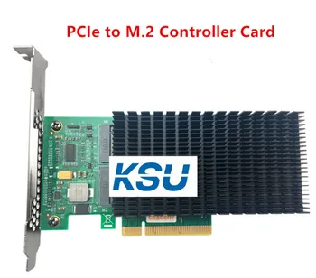 

Adapter card for UNICACA ANM22PE08 NVMe SSD Controller card PCIe to M.2 MKEY Dual port with headsink