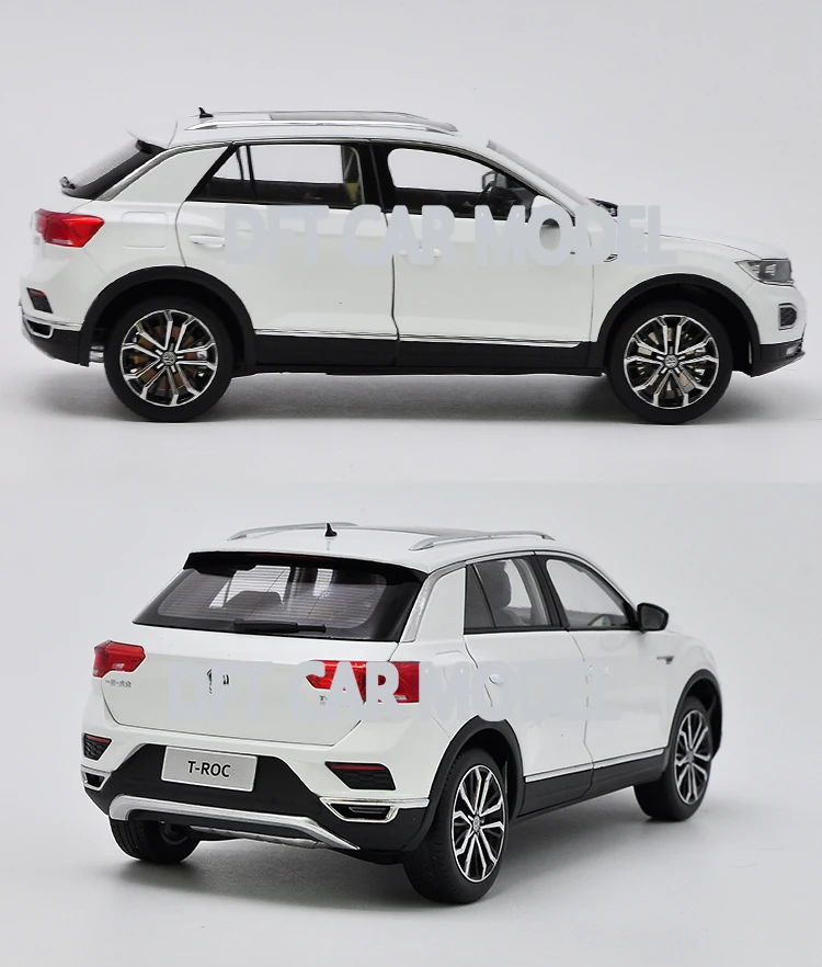 1:18 Масштаб сплава игрушка T-ROC автомобиль модель детских игрушечных автомобилей авторизованный игрушки для детей