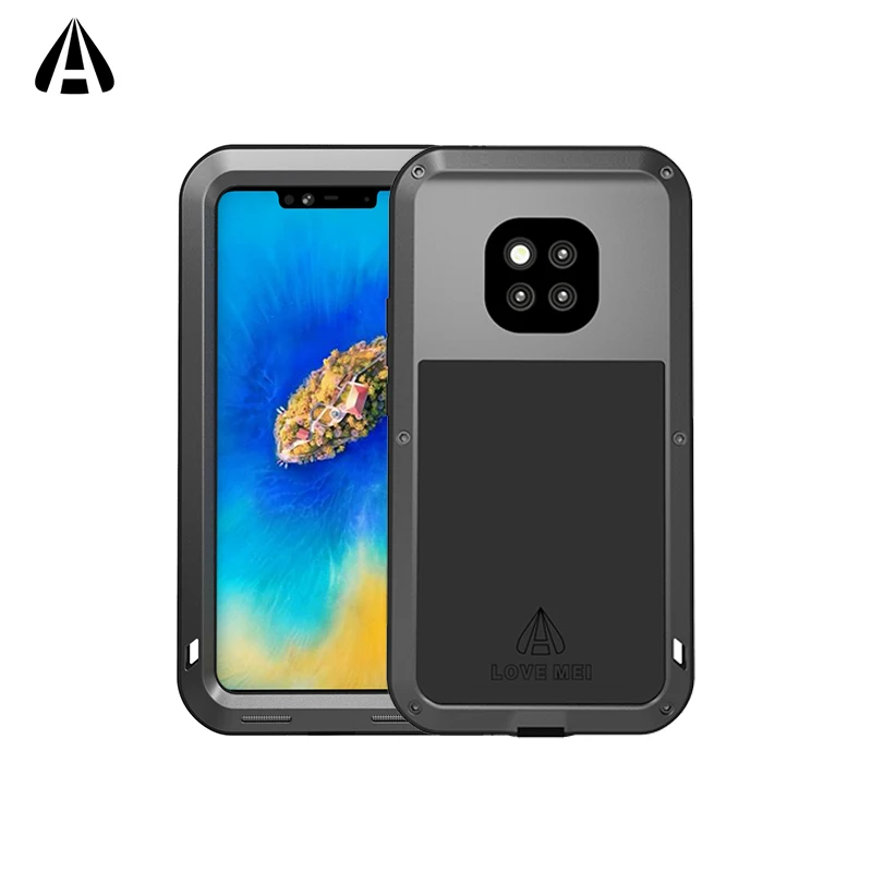 LOVE MEI металлический алюминиевый для huawei mate 20 Pro/mate 20 Lite/mate 10 Pro/Nova 4 P30 сверхпрочный противоударный водонепроницаемый чехол