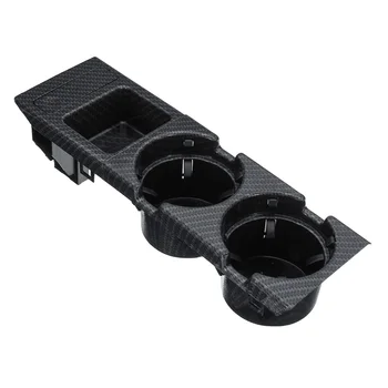 

Hot New Car Carbon Fiber Center Console Cup Coin Holder Box For BMW E46 3 SERIES 1999-2006 51168217953