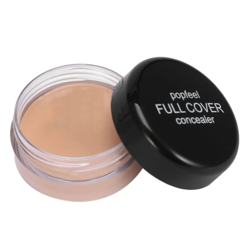 

POPFEEL Professinal Base Foundation Makeup Face Concealer Cream Long Lasting Moisturizing Cover Pores Concealer