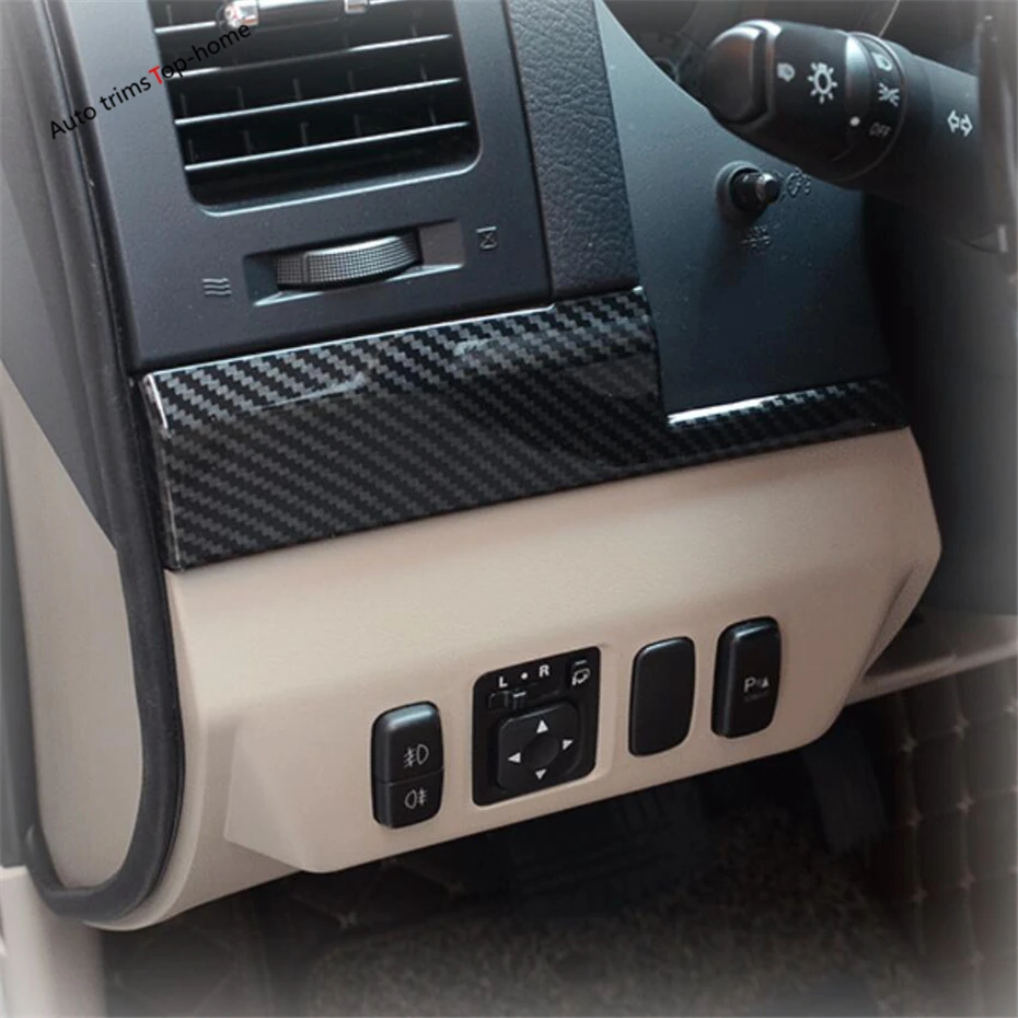 Yimaautotrims Central Control Instrument Panel Cover Kit Trim Fit For Mitsubishi Pajero V97 V93 V80 Montero Limited 2009