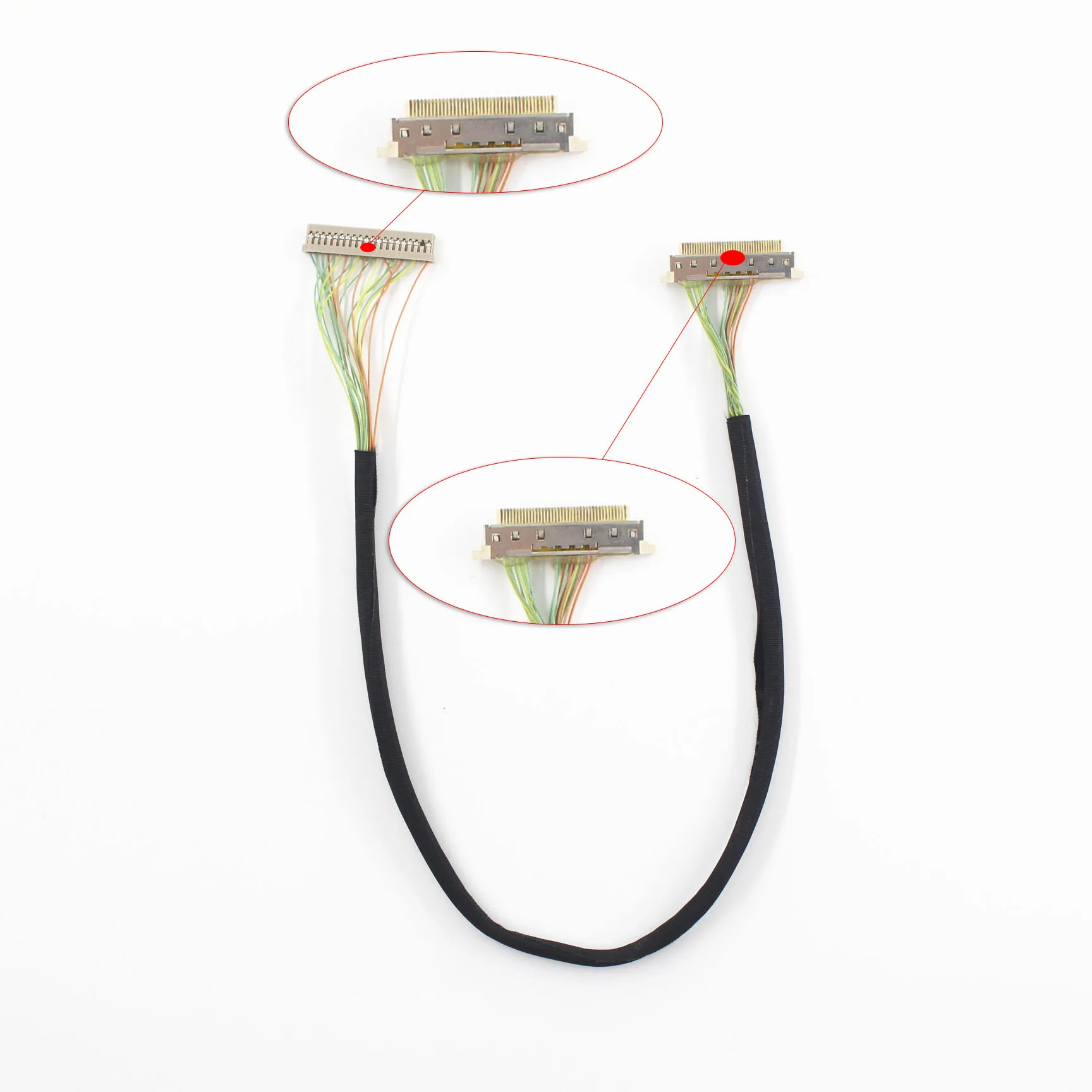 LVDS кабель для ЖК панели поддержка 20 pin df14 разъем 6/8 бит экран DN2800MT D2700MT DH61AG DQ77KB