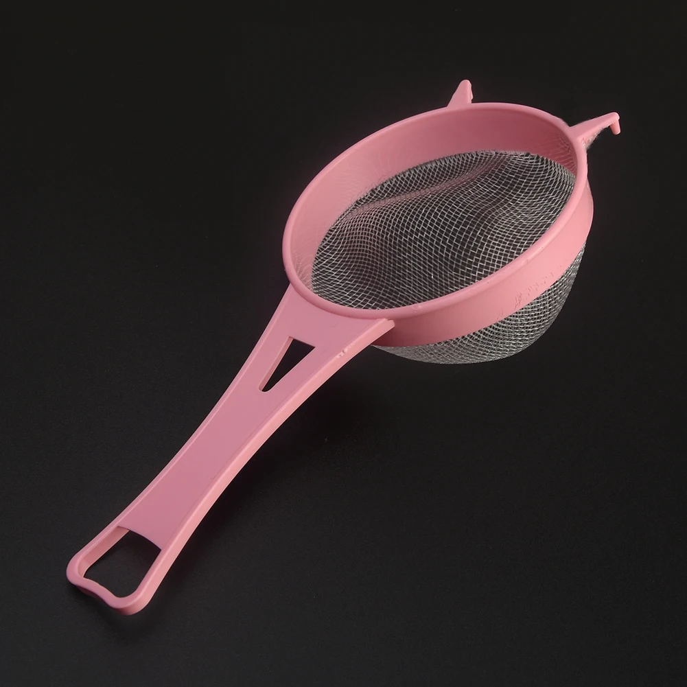 Plastic Kitchen Strainer Gadget Multi Purpose Sieve Handle Kitchen Tools 4PCs