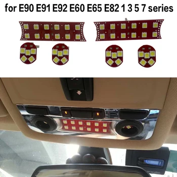

LED Center Dome Roof Overhead Interior Reading Map Light Lamp For BMW E90 E91 E92 E60 E65 E82 1 3 5 7 SERIES