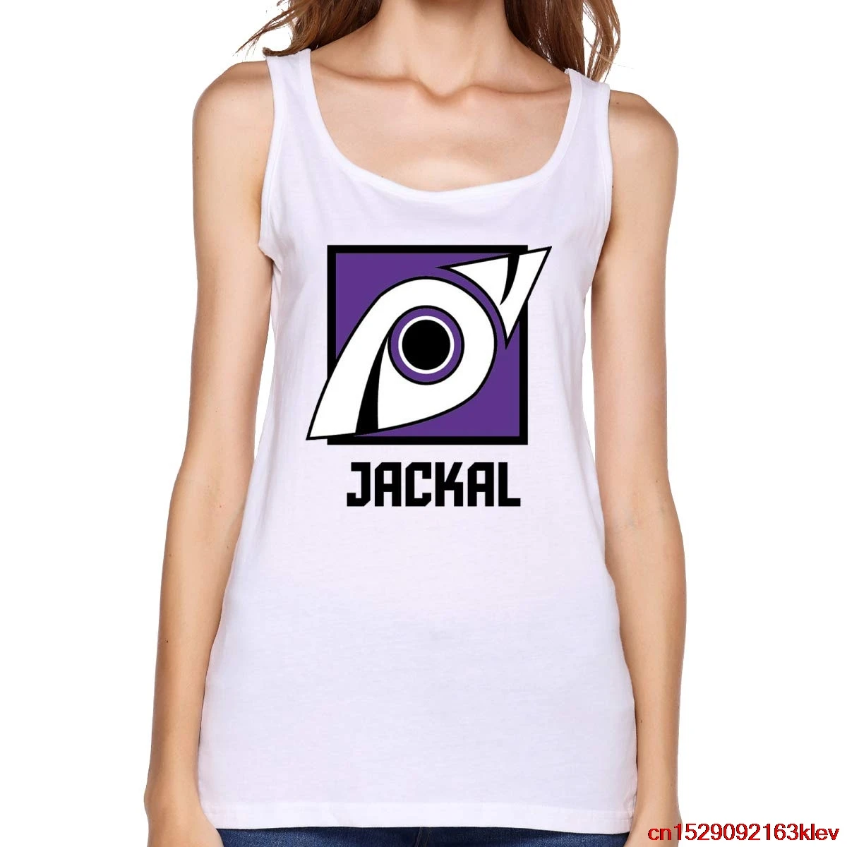 FGHFG Rainbow Six Siege Jackal Women Sleeveless Round Neck Summer Muscles Top Vintage Unisex men women t shirt |