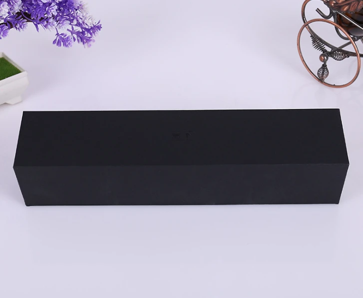 Top quality custom black wallet packaging box gift paper box with logo-DH11665
