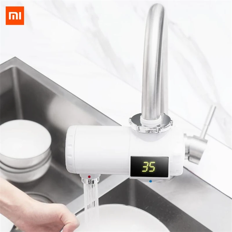 Xiaomi Mijia Xiaoda кран мгновенного нагрева кухонный электрический водонагреватель 30-50 °C температура холодный теплый регулируемый кран