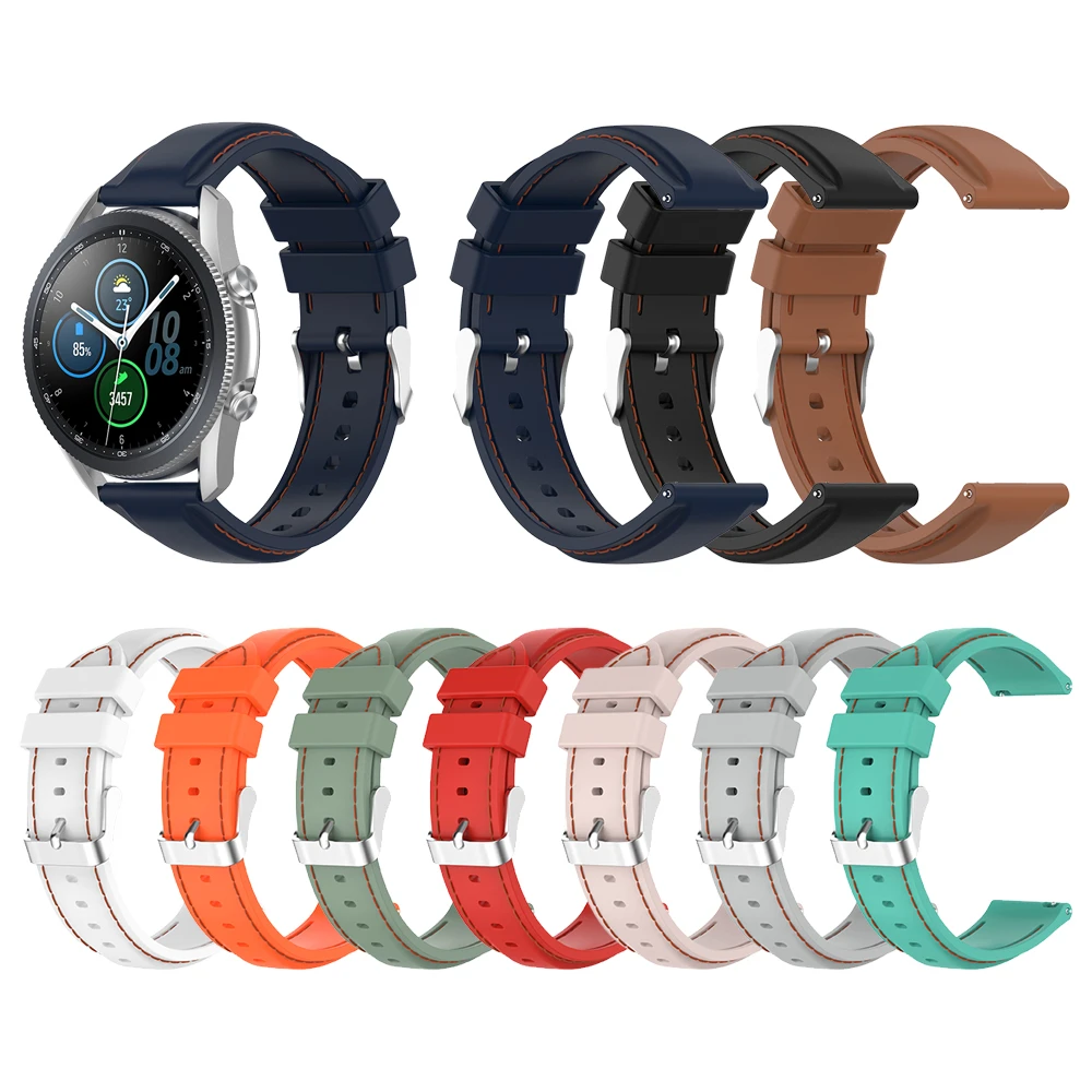 Correa de para Samsung Galaxy Watch3 Watch 3, banda de repuesto para reloj Samsung Active 2/Gear S3, 45mm y 41mm|Accesorios inteligentes| - AliExpress