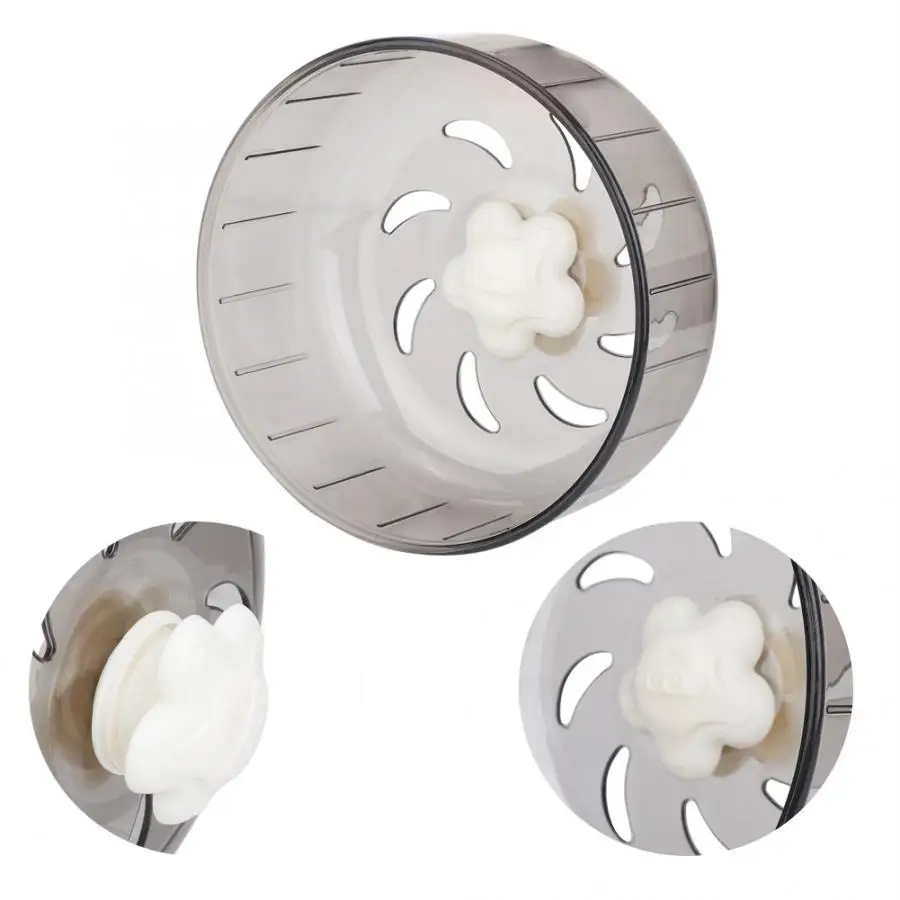 

Home Pet Funny Running Cage 13cm Lovely Hamster Exercise Wheel Plastic Small Pet Toy Rat Hamster Cage Accessories