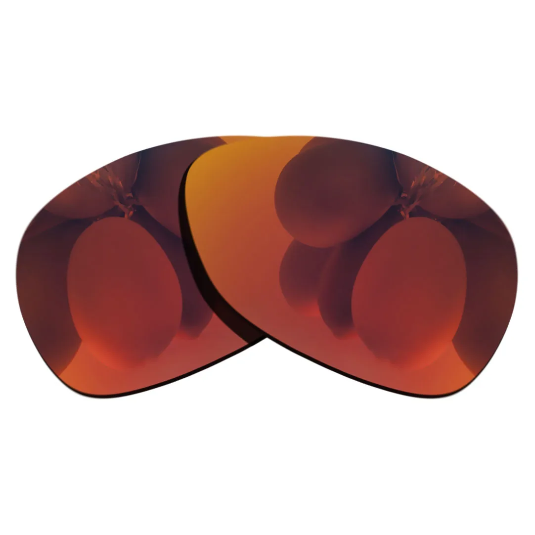 

Polarized Sunglasses Replacement Lenses for-Crosshair 2012 Frame - Fire Red