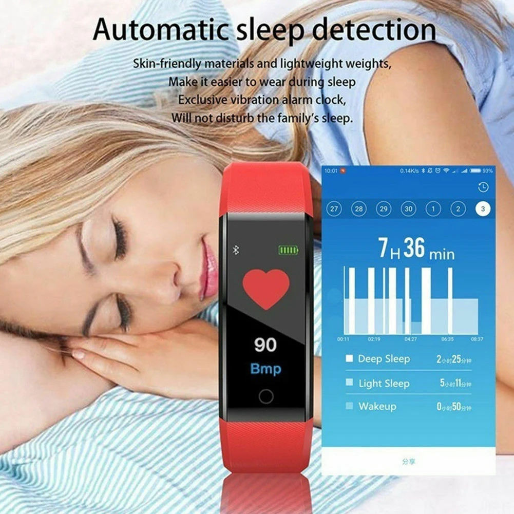 Gezondheid браслет Hartslag Bloeddruk смарт-Браслет фитнес-трекер Smartband Polsbandje voor Smart Band 3 Smart Horloge