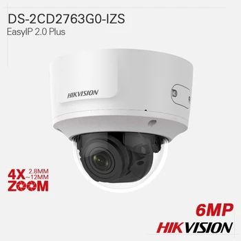 

Hikvision Original IP Camera DS-2CD2763G0-IZS EasyIP 2.0 Plus 4X ZOOM 6MP H.265+ EXIR VF Dome All-metal IP67 IK10 120dB WDR