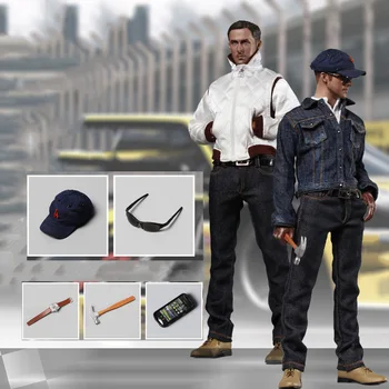 

Full set doll BBK004 1/6 Scale Drive Driver Ryan Gosling Poseable Figure Collectible Racer Action Figures With body