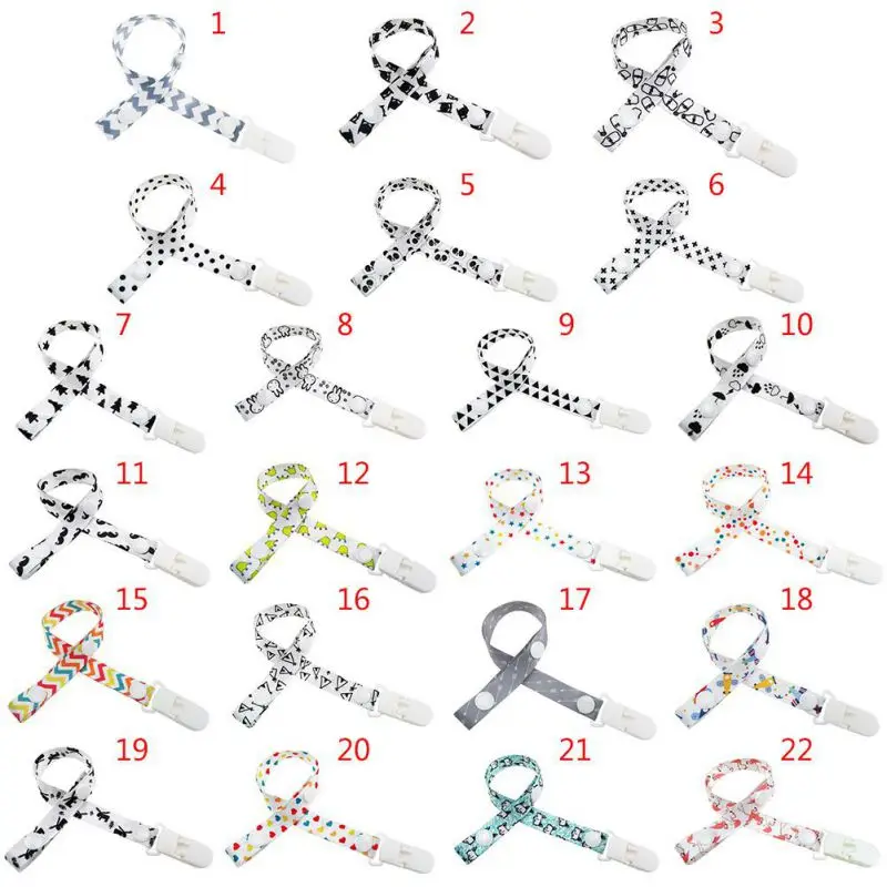 Прищепка для соски на цепочке, держатель для сосков, ленточный фиксатор, держатель для крепления для укачивания, успокаивающего приспособления, поводок для кормления младенцев