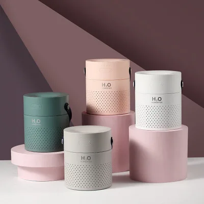

1.1L Large Capacity Air Humidifier Dual Spray 4000mAh USB Rechargeable Wireless Ultrasonic Aroma Diffuser Color Light Fogger