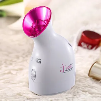 

White Premium Warm Nano Ionic Warm Mist Facial Steamer Personal Sauna SPA Quality Salon Skin Care face Moisturizing Sprayer