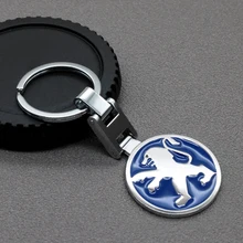 Автомобильный Стильный 3D металлический модный брелок для ключей для peugeot 107 207 307 407 308 607 508 3008 аксессуары для украшения