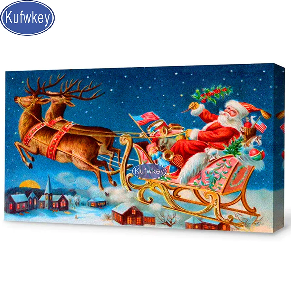 2022 Christmas Winter Painting 79 58cm Round Diamond And Ab Diamond Gifts For New Year 2022 Reindeer Car Santa Claus Diamond Painting Landscape  Snow Diy Diamond Embroidery Full Round Christmas Art|Diamond Painting Cross  Stitch| - Aliexpress