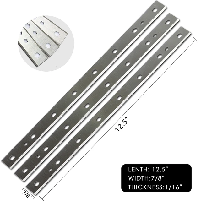 Hss Planer Blades Kések A Dewalt Dw734 7342 Vastagságú, 12,5 Hüvelykes
